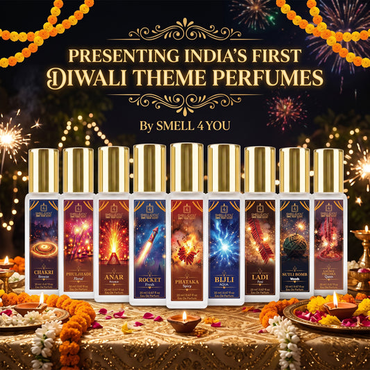 Smell4U Diwali Dhamaka Perfume Gift Set – 3 × 30 ml | Festive Limited Edition