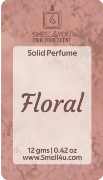 Solid perfume Floral and Petals Combo