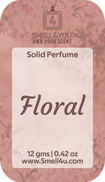 Smell4u Solid Perfume: Long lasting, premium, portable travel friendly