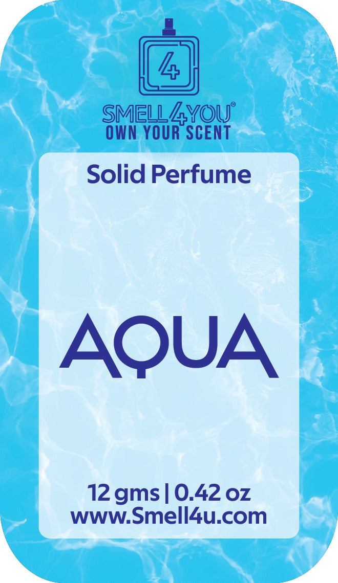 Smell4u Solid Perfume: Long lasting, premium, portable travel friendly
