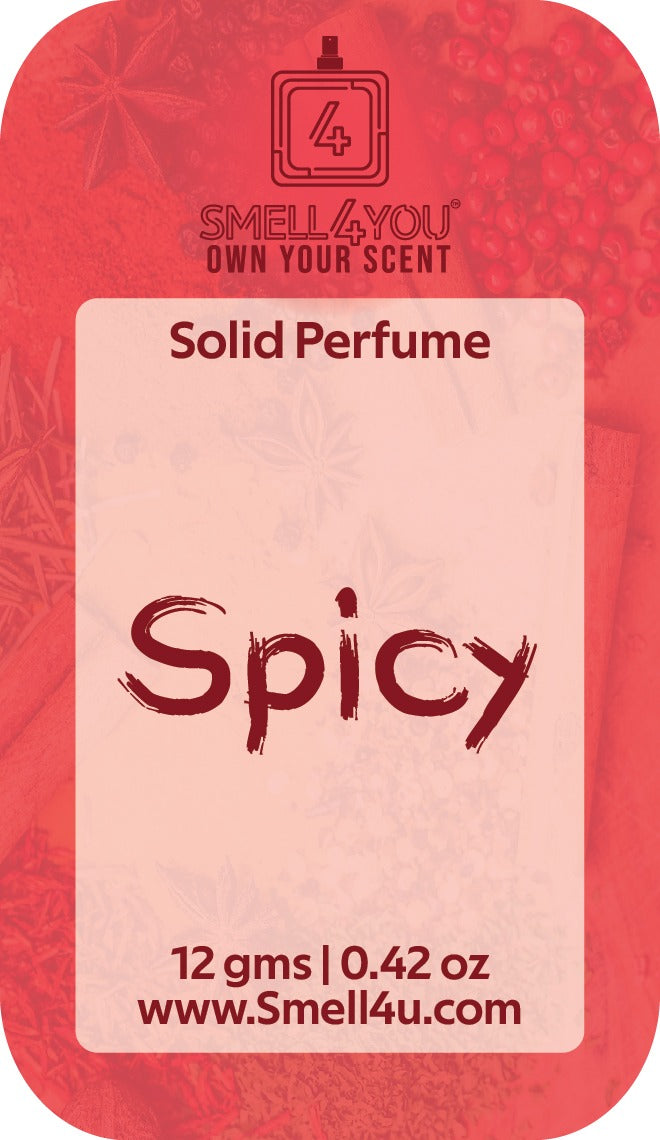 Smell4u Solid Perfume: Long lasting, premium, portable travel friendly
