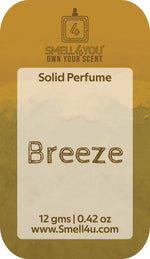 Smell4u Solid Perfume: Long lasting, premium, portable travel friendly