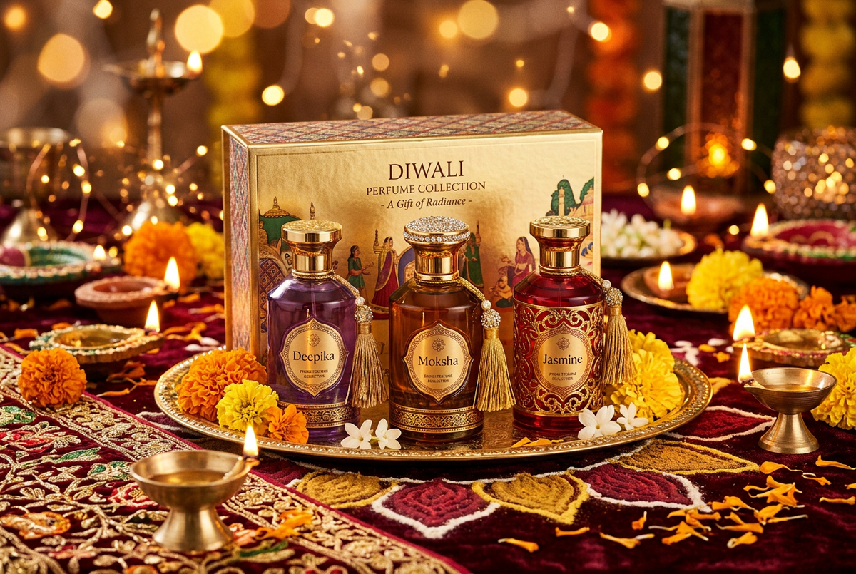 Smell4U Diwali Dhamaka Perfume Gift Set – 3 × 30 ml | Festive Limited Edition
