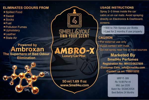 Ambro-X Car Mist Spray